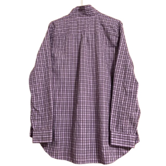Eddie Bauer Women’s Purple Multi Classic Fit Outdoor Button Down Shirt Sz-XL - Picture 5 of 5
